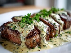 Mastering Garlic Butter Steak With Parmesan Cream Sauce