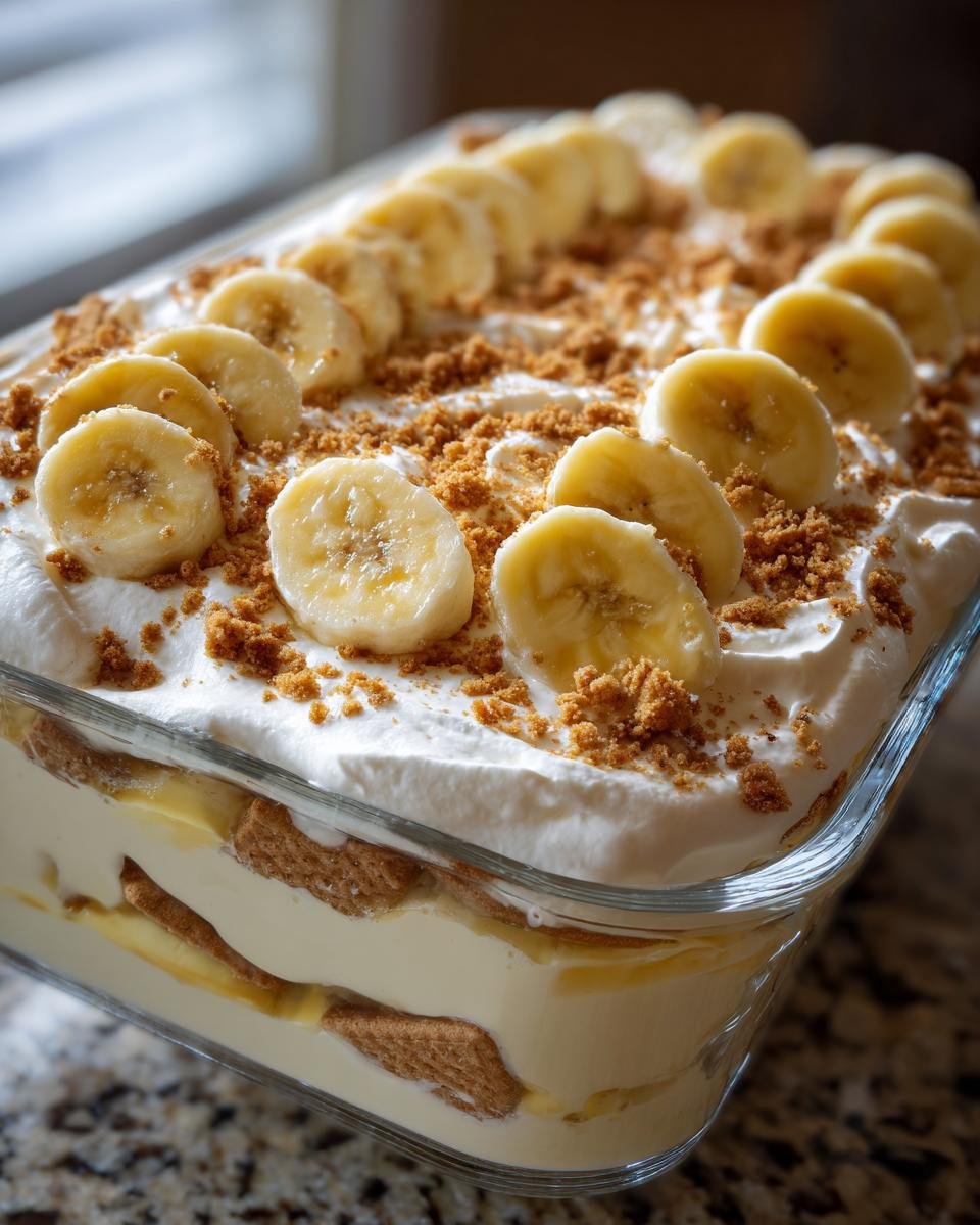 Old-Fashioned Homemade Banana Pudding - detail 1