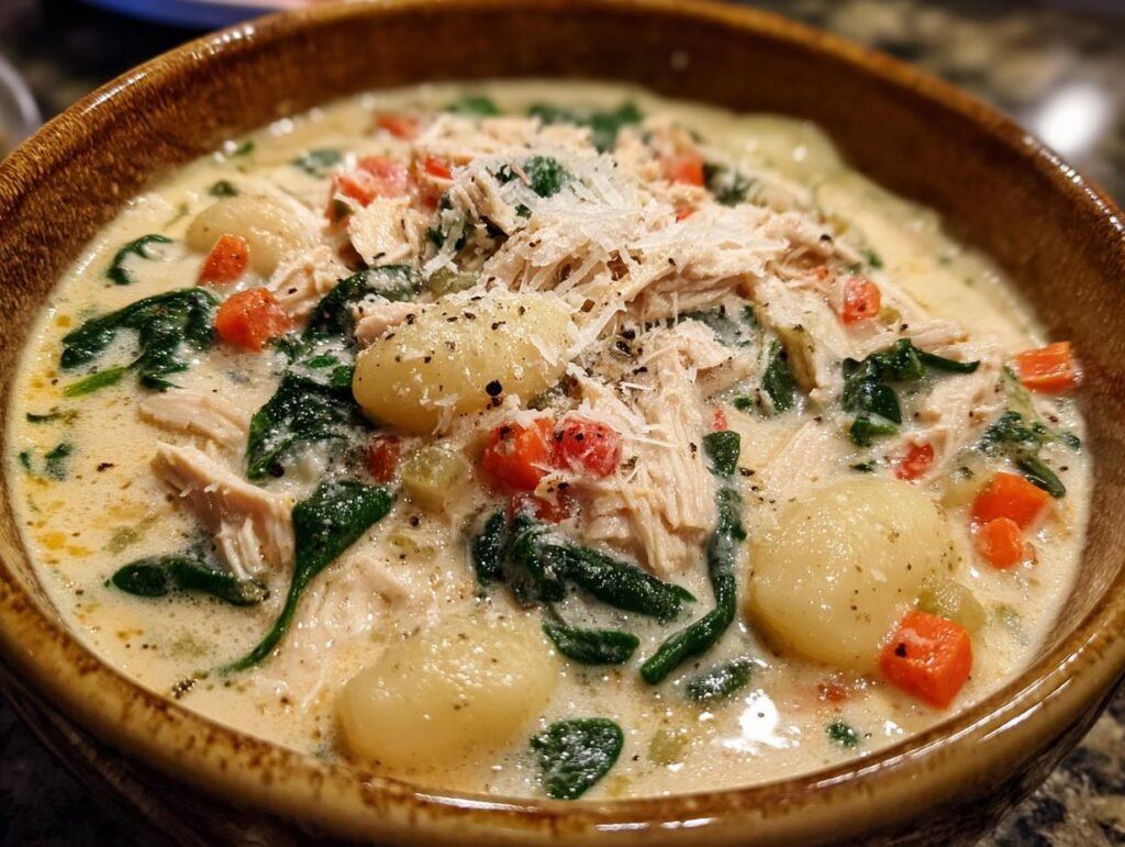 Olive Garden Chicken Gnocchi Soup