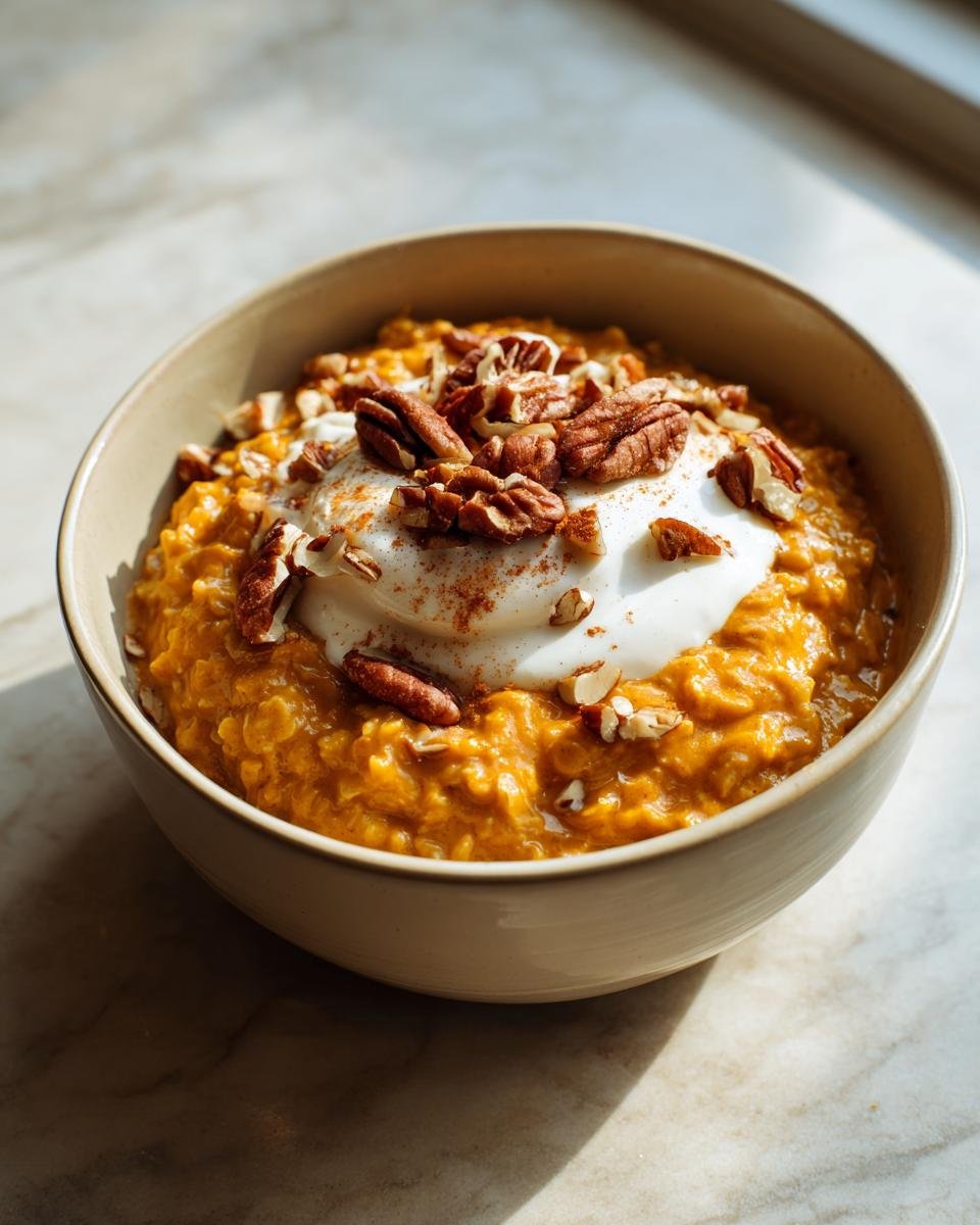 Pumpkin Pie Overnight Oats - detail 1