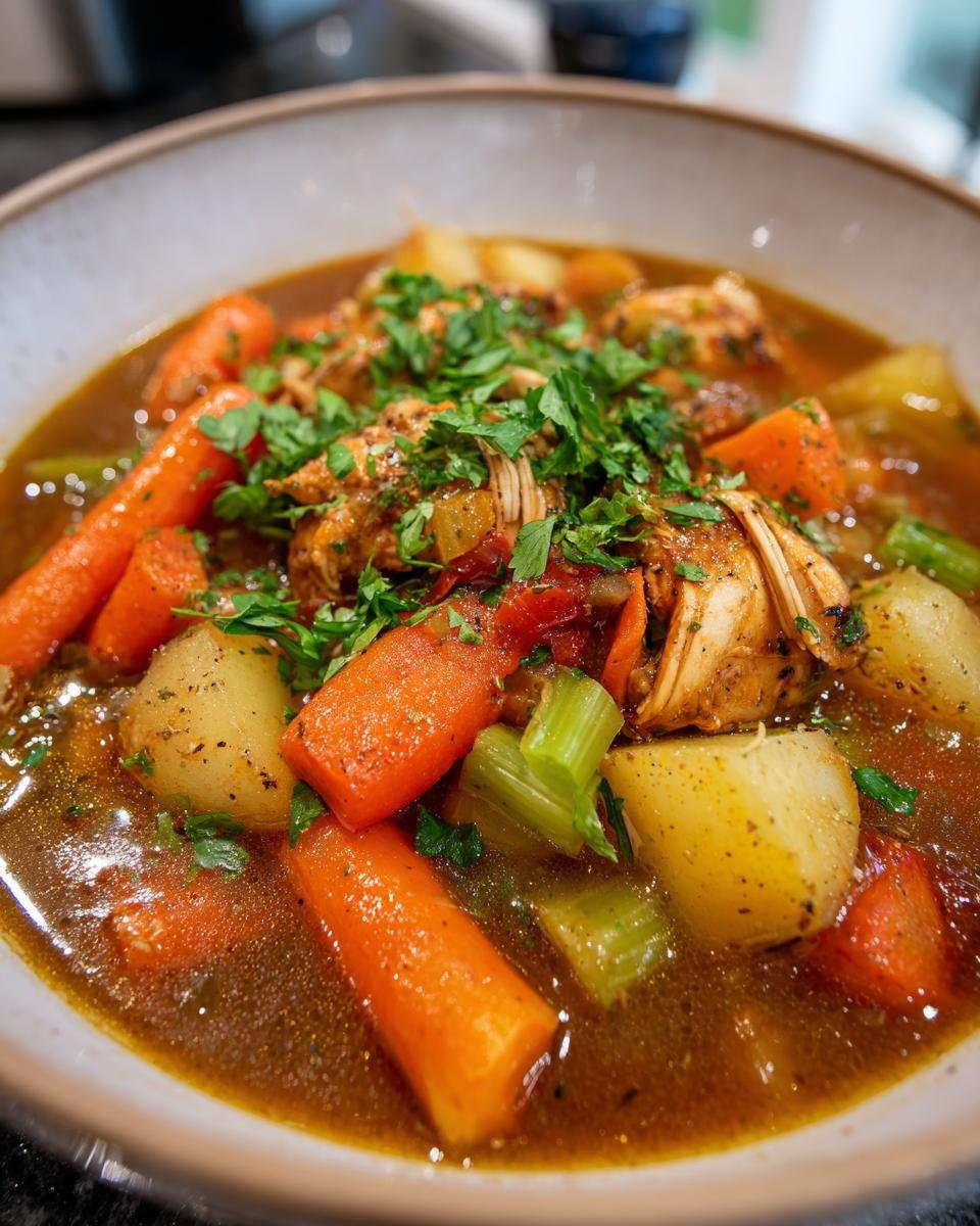 Sicilian Chicken Soup - detail 1