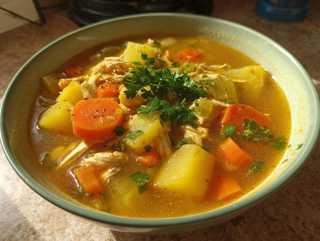 Sicilian Chicken Soup