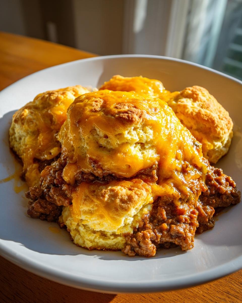Sloppy Joe Biscuit Casserole - detail 1
