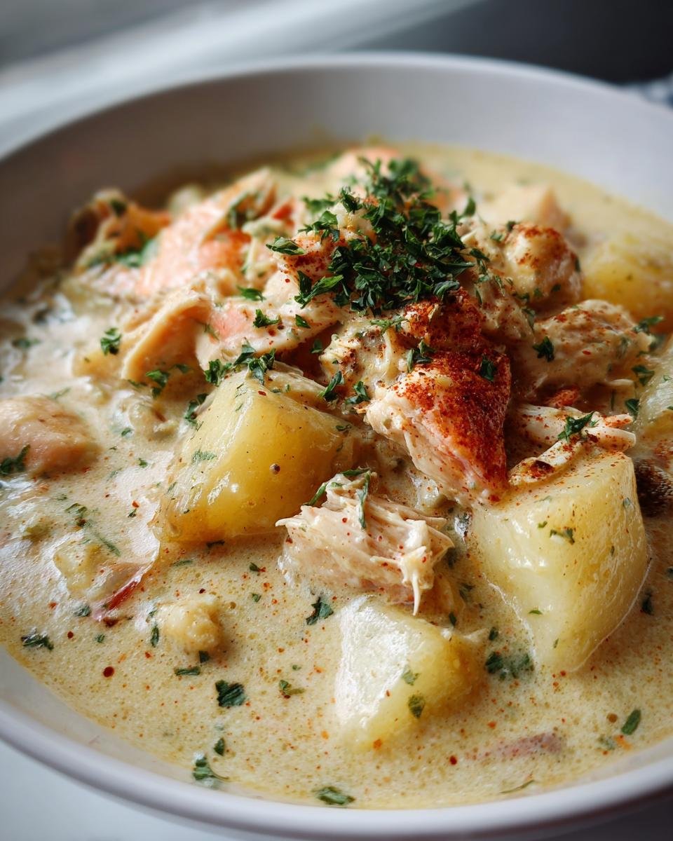 Slow Cooker New England Clam Chowder - detail 2