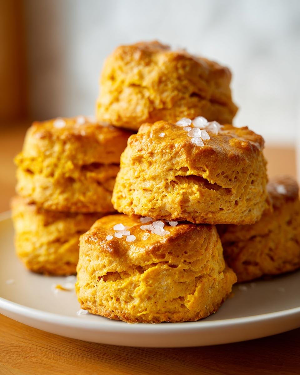 Small batch pumpkin biscuits - detail 1