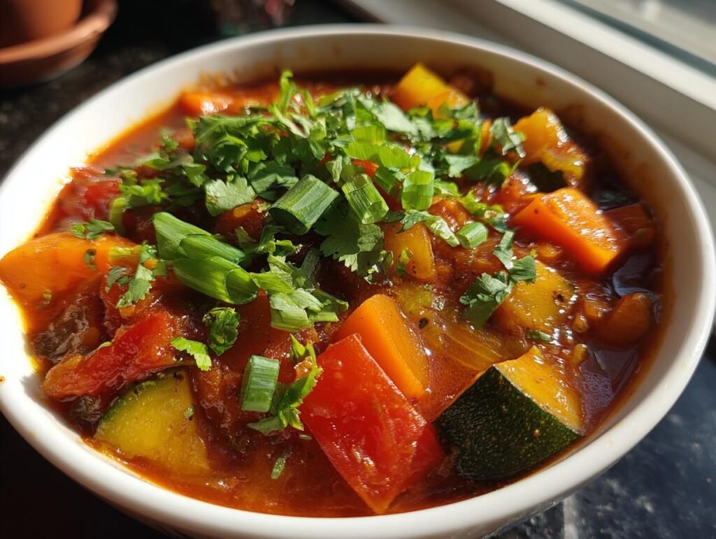 Spicy Vegetable Soup Recipe