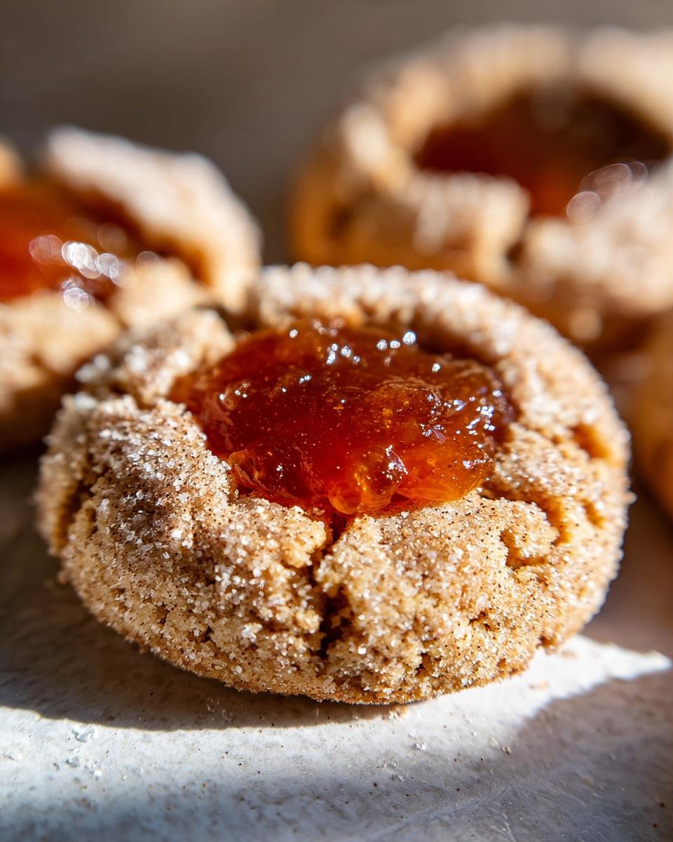 Apple Butter Thumbprint Cookies - detail 1