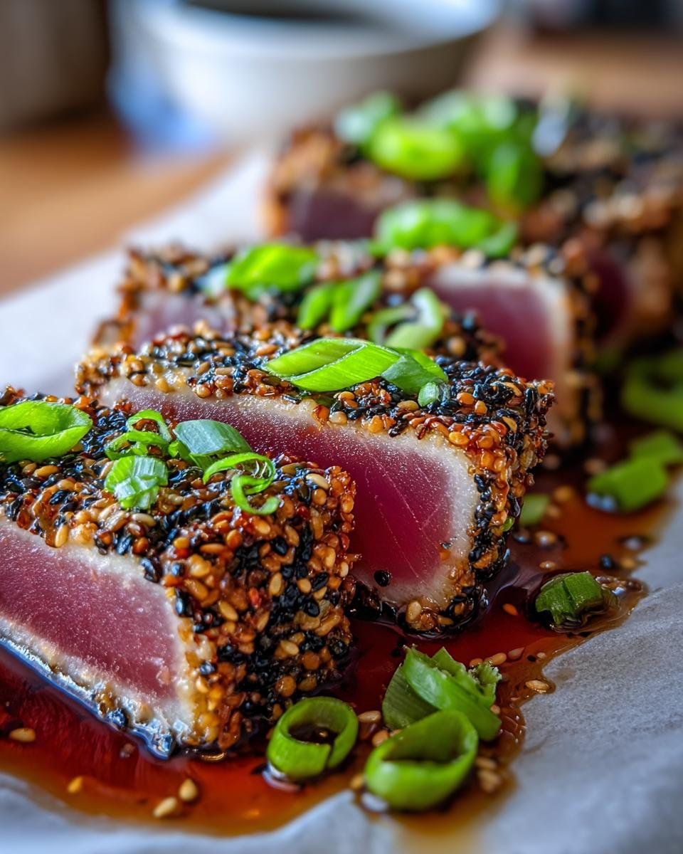 Asian Tuna Steak - detail 2