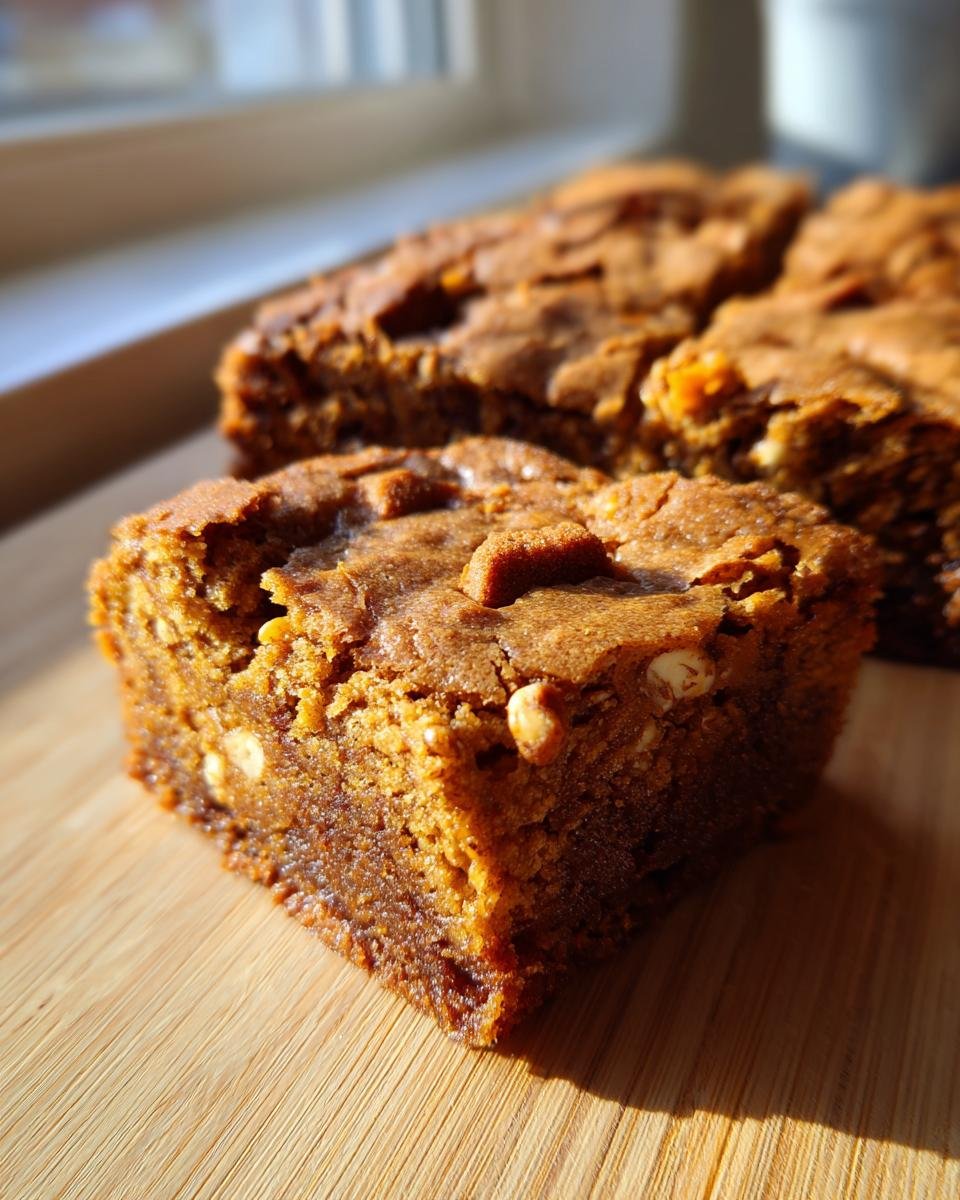 Biscoff Blondies - detail 1