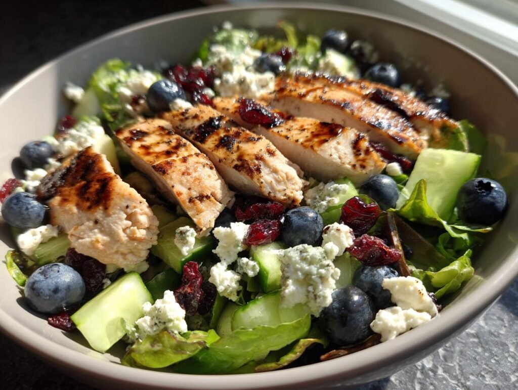 Chicken Blueberry Feta Salad