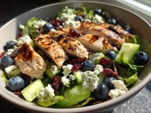Chicken Blueberry Feta Salad