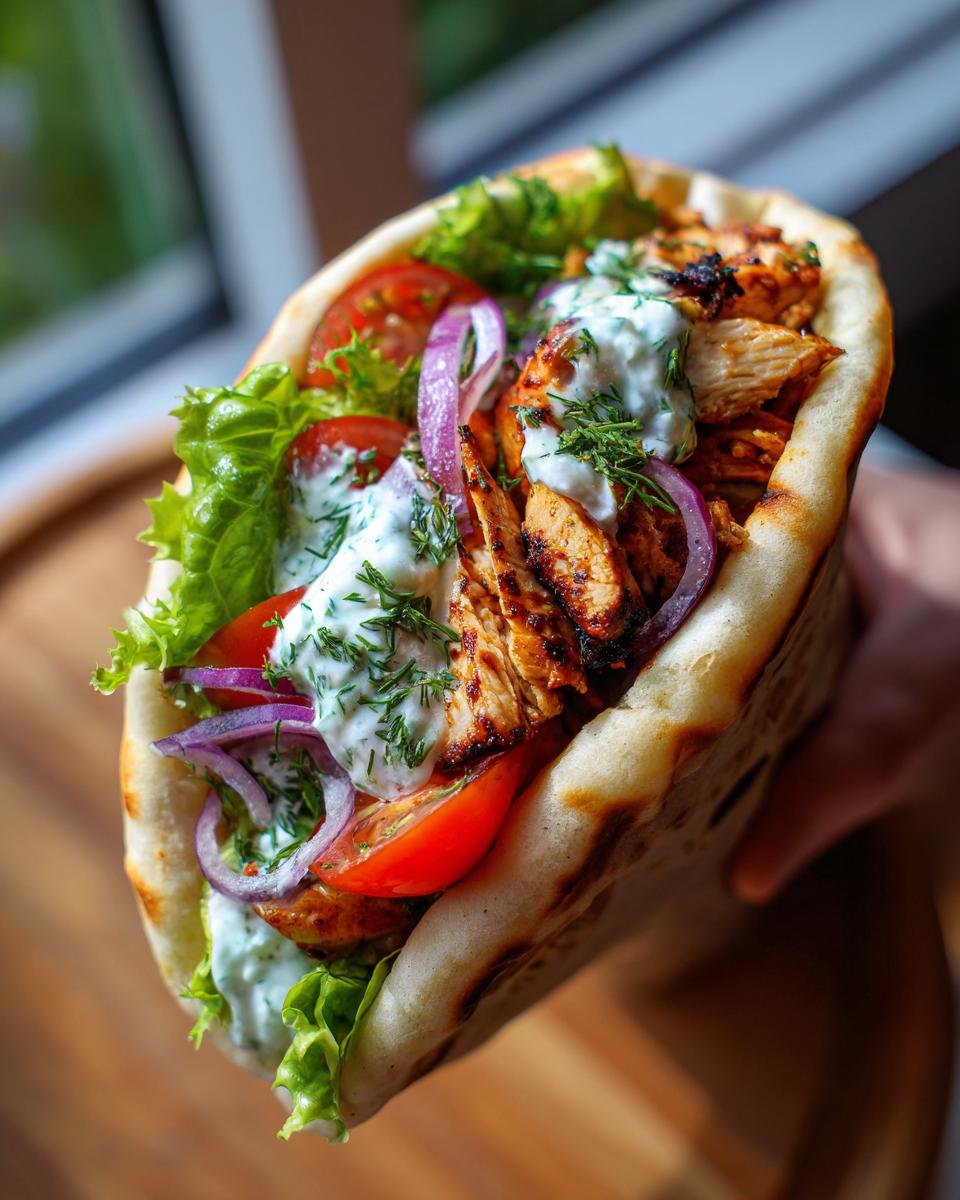 Chicken Gyros - detail 1