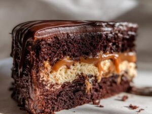 Chocolate Dulce de Leche Cake