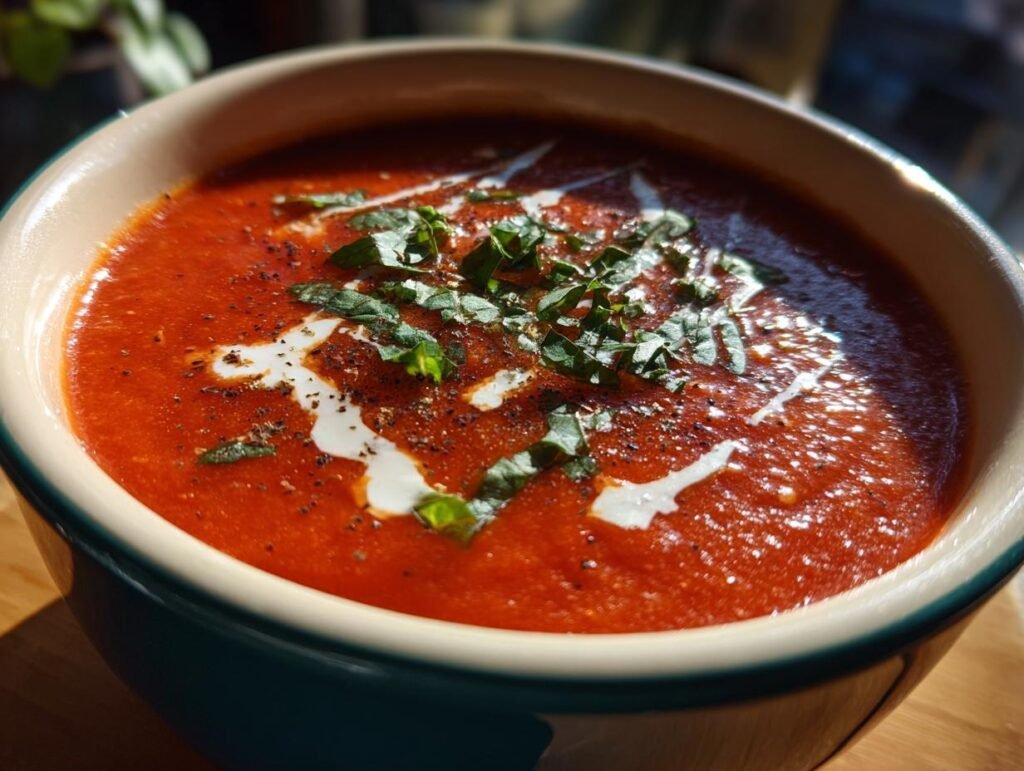 Creamy Tomato Basil Soup