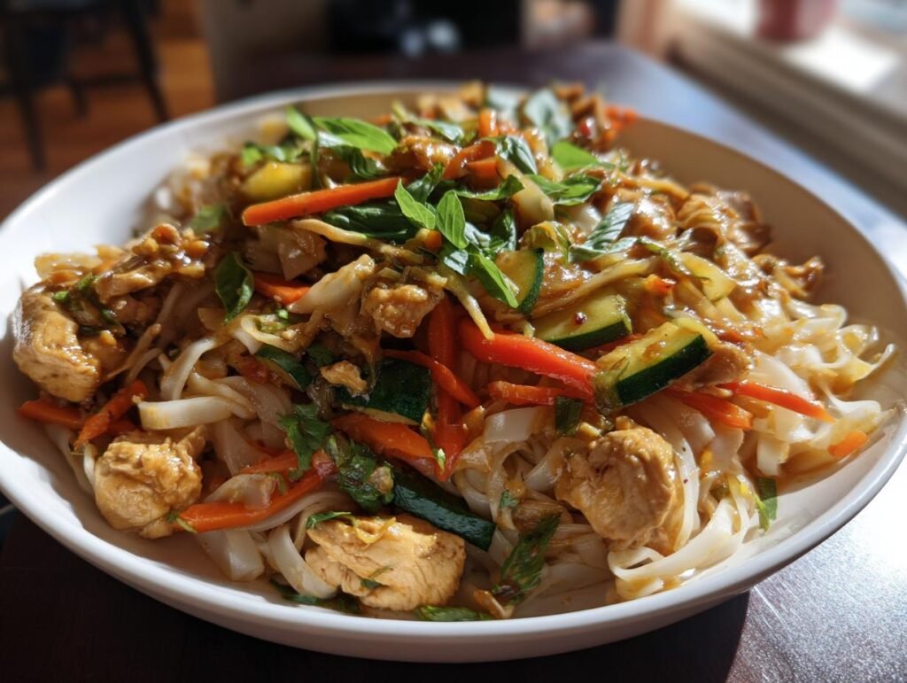 Drunken Noodles (Pad Kee Mao)