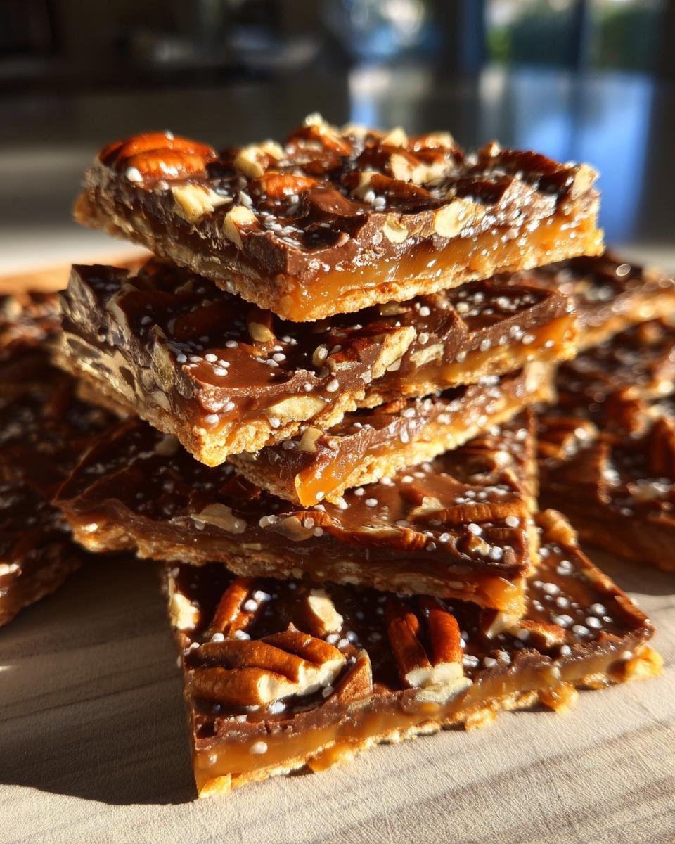 Graham Cracker Toffee - detail 2