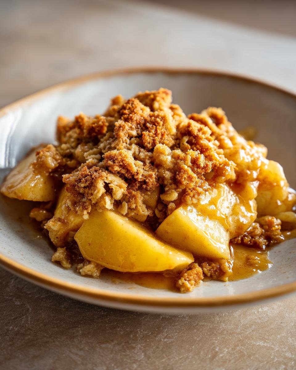 Instant Pot Apple Crisp - detail 1