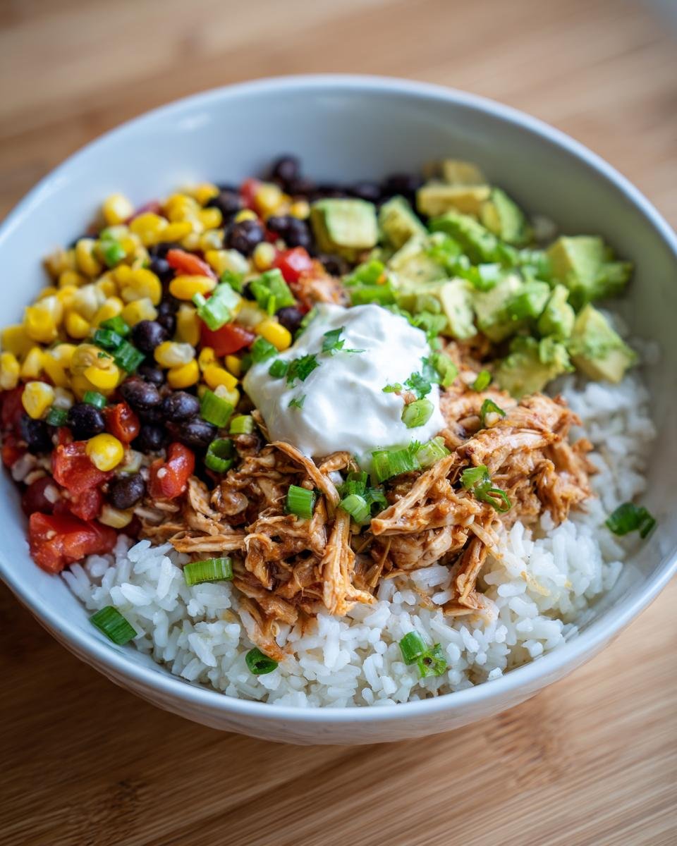 Instant Pot Chicken Taco Bowls - detail 1