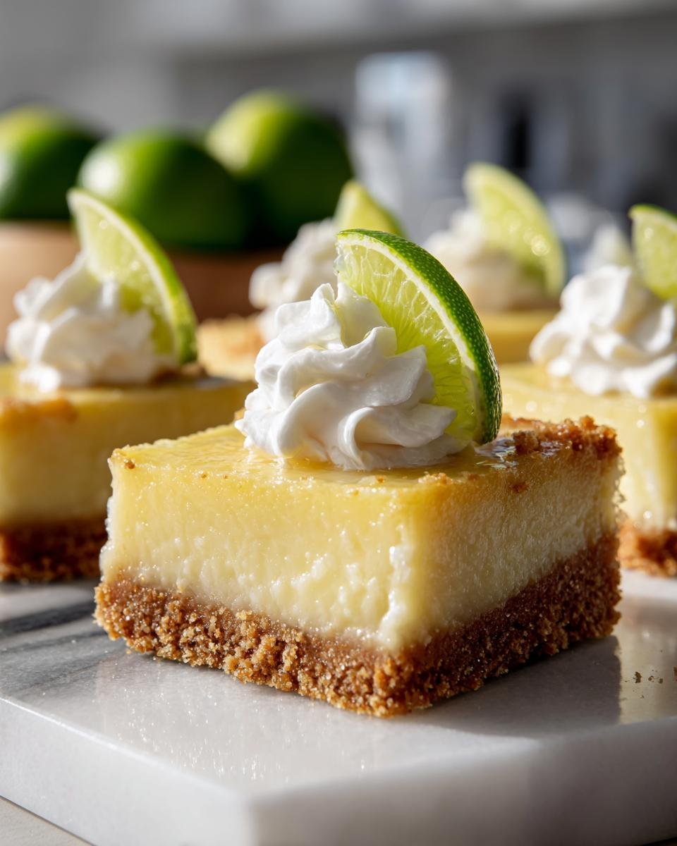 Key Lime Pie Bars - detail 2