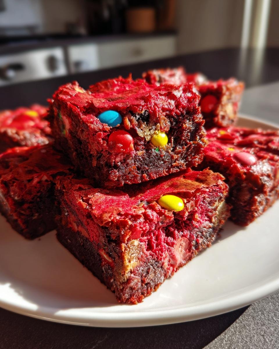 Red Velvet Brownies - detail 1