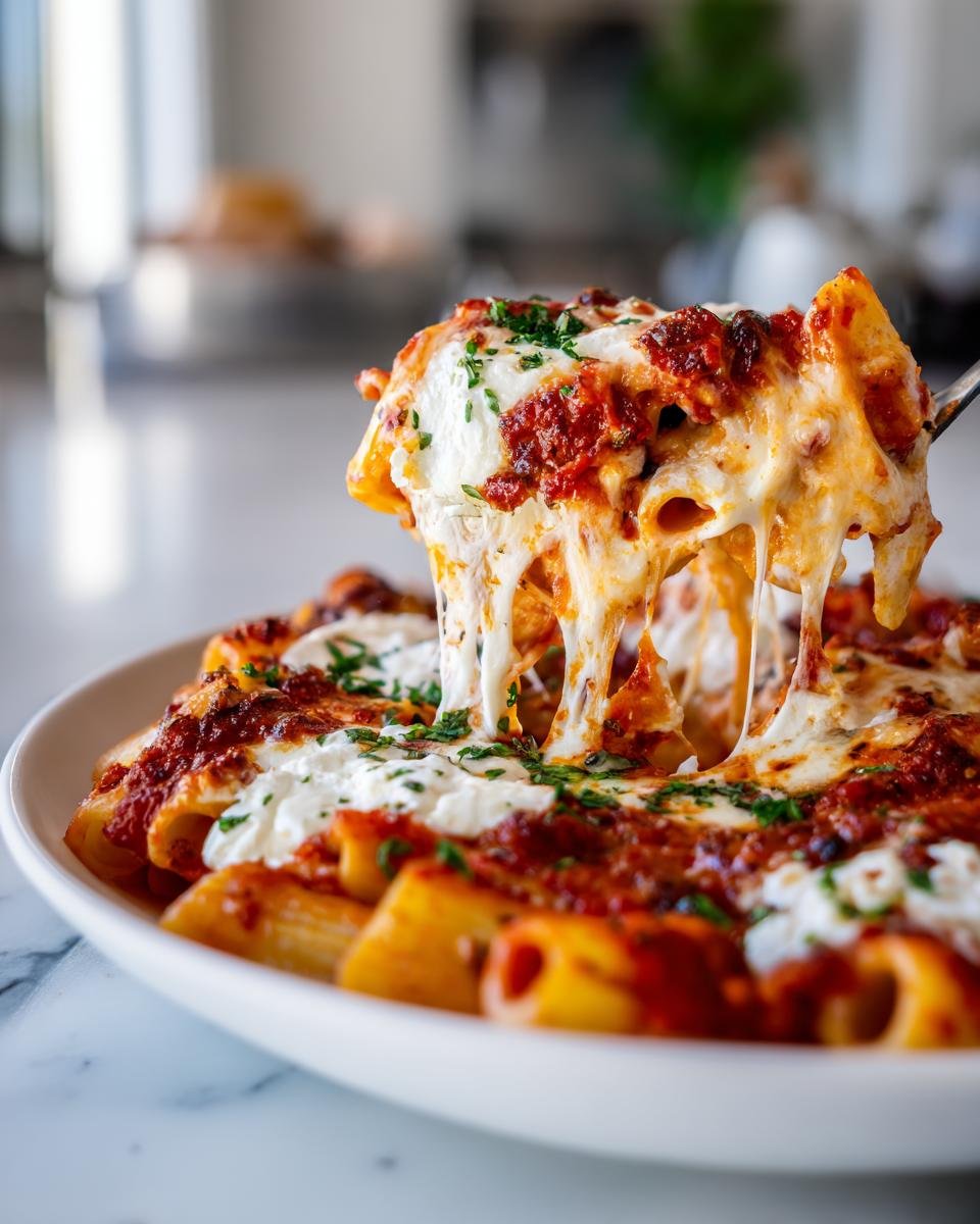 Slow Cooker Baked Ziti - detail 1