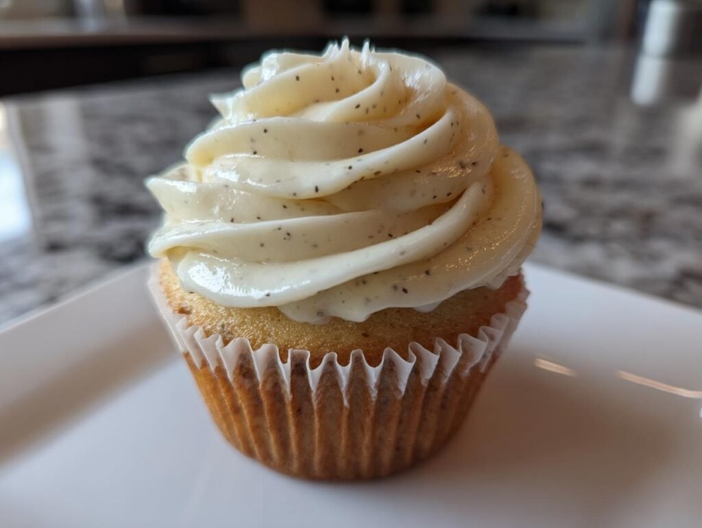 Vanilla Bean Italian Meringue Buttercream